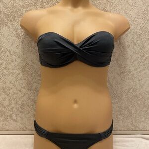 Victoria's Secret Elegant Dark Grey Bikini